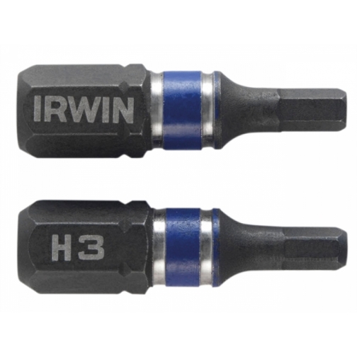Насадка Irwin шестигранная 3 мм (2 шт/уп.) ударопрочная 8179627