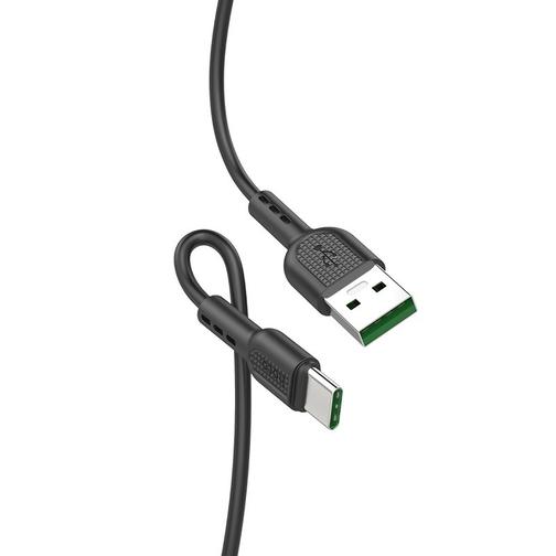 USB дата-кабель Hoco X33 Charging data cable for Type-C (1.0м) (5.0A) Черный 42793330