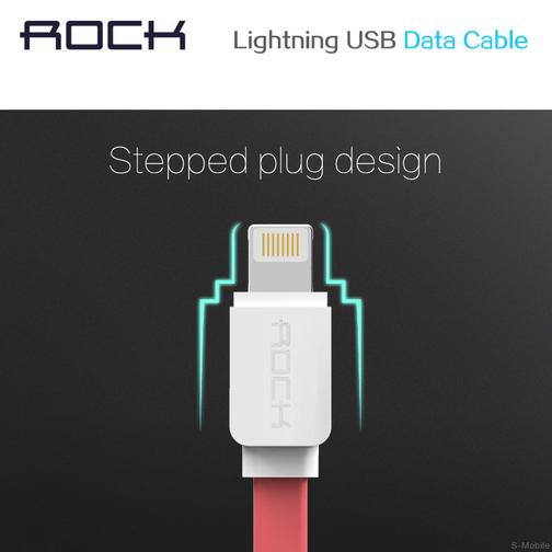 Кабель USB/Lightning Rock Flat Data Cable 42191245 6