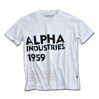 Футболка Alpha Industries 13, цвет белый