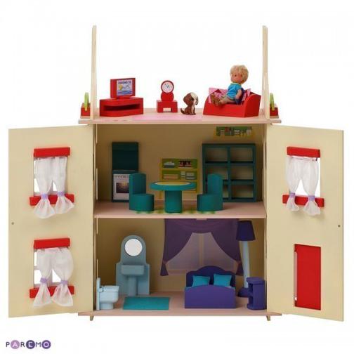 Игрушечный кукольный домик 