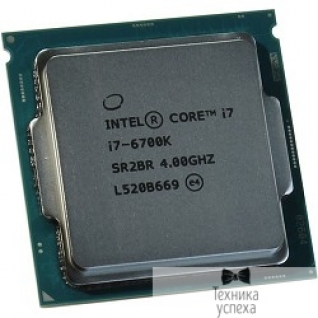 Intel CPU Intel Core i7-6700K Skylake BOX 4ГГц, 8МВ, Socket1151 без кулера