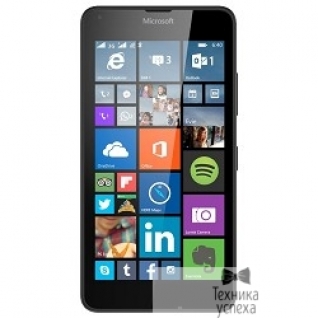 Nokia MICROSOFT LUMIA 640 DS BLACK A00024642 5.0",1280x720,8 Гб ,8 Мп +0.9 Мп,WiFi+ NFC, 3G,A-GPS/GLONASS,Windows Phone 8.1
