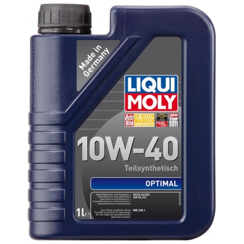 Моторное масло LIQUI MOLY Optimal 10W-40 1 литр 5926762