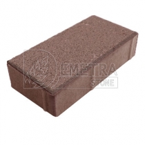 Тротуарная плитка коричневая 200х100х40 мм (Steingot)