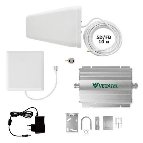 Усилитель сотовой связи VEGATEL VT-900E/1800-kit (дом) VEGATEL 9251885