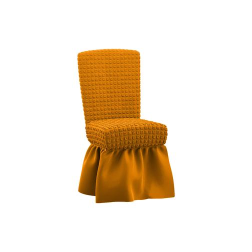 Комплект чехлов для шести стульев ПМ: Ми Текстиль Чехол на комплект из 6 стульев жатка 42790523