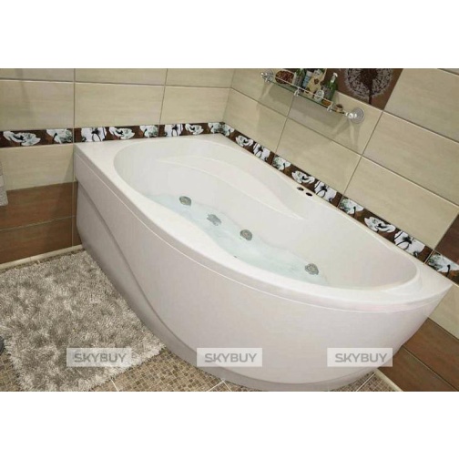 Акриловая ванна Aquanet Graciosa 150x90 L 38051123 12