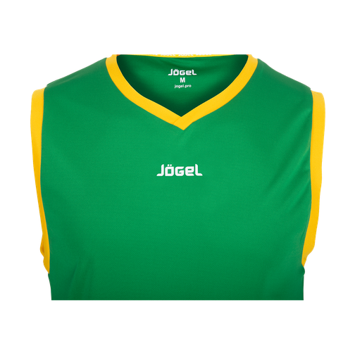 Майка баскетбольная Jögel Jbt-1020-034, зеленый/желтый размер XS 42221188