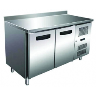 Gastrorag Холодильник-рабочий стол GASTRORAG SNACK 2200 TN ECX-2...+8оС, 250 л, 2 дверцы, 2 полки-решетки с направляющими, столешница с бортом, снаружи - нерж.сталь 304/430, внутри - алюминий