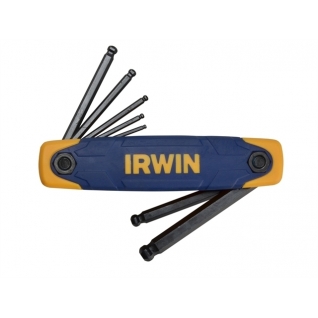 Ключи Irwin складные шестигранные L с шариком 7 шт 2-8 мм (6/уп)