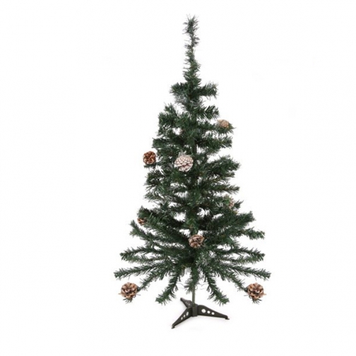Новогодняя елка с шишками, 90 см Новогодняя сказка 37742216