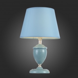 Настольная лампа St Luce Голубой/Голубой E14 1*40W