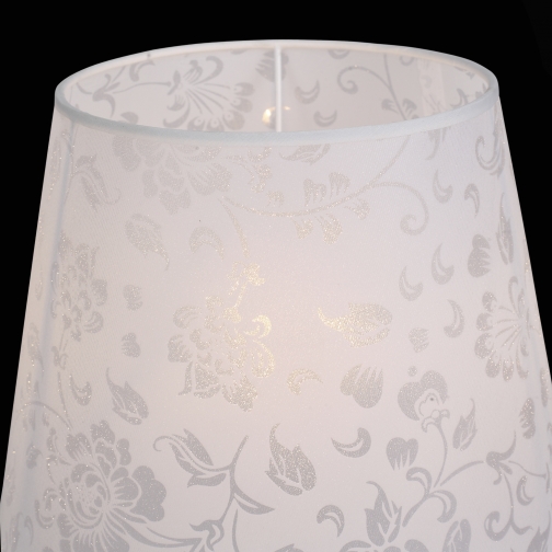 Настольная лампа St Luce Белый, Прозрачный/Белый E14 1*40W 37396290 4