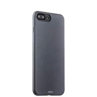 Чехол-накладка пластик Soft touch Deppa Air Case D-83274 для iPhone 8 Plus/ 7 Plus (5.5) 1мм Графитовый