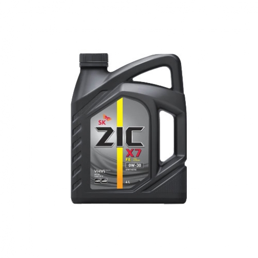 Моторное масло ZIC X7 0W30 FE 4л 5921409