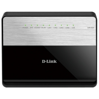 Маршрутизатор D-Link DIR-620/D/F1A 802.11n + 4xLAN, 1хUSB 3G/CDMA/WiMAX