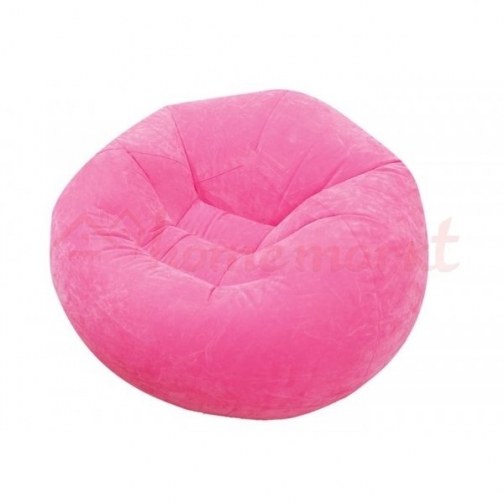 Надувное кресло-мешок, розовое Intex 37711597