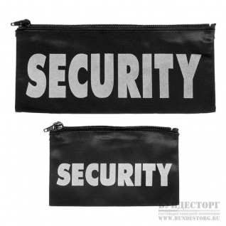 Набор нашивок Security Brust- und Rckenpatch mit Zipper Set