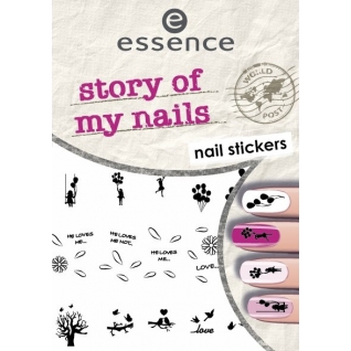 ESSENCE - Наклейки для ногтей story of my nails nail stickers 06