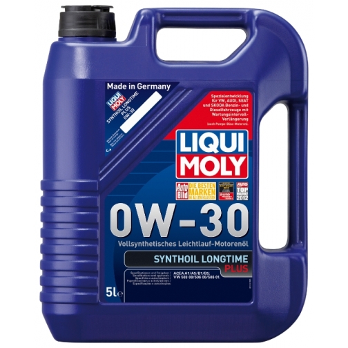 Моторное масло LIQUI MOLY Synthoil Longtime Plus 0W-30 5 литров 5926936