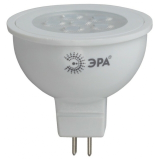 Лампа ЭРА LED MR16 GU5.3, 8w, 4000К, рефлекторная (MR16-8w-842-GU5.3)