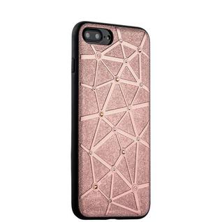 Чехол-накладка силиконовый COTEetCI Star Diamond Case для iPhone 8 Plus/ 7 Plus (5.5) CS7033-MRG Розовое золото