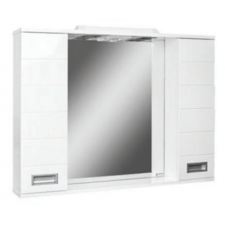 Зеркало-шкаф Домино Cube 100 DC5013HZ с электрикой Домино