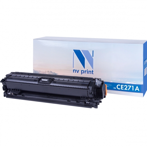 Совместимый картридж NV Print NV-CE271A Cyan (NV-CE271AC) для HP LaserJet Color CP5525dn, CP5525n, CP5525xh, M750dn, M750n, M750xh 21680-02 37133678
