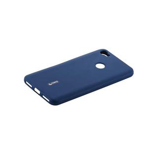 Чехол-накладка силиконовый Cherry матовый 0.4mm & пленка для Xiaomi Redmi Note 5A (5.5") Синий