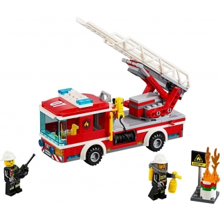 Конструктор LEGO City - Пожарный автомобиль с лестницей