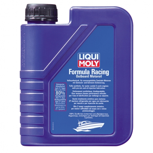 Масло моторное Liqui Moly Formula Racing Outboard Motoroil синтетическое, 2Т, 1л ... 1392793