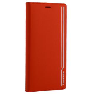Чехол-книжка кожаный Peacocktion для iPhone XS Max (6.5") Royal Series (ZGIIP9RED) Красный