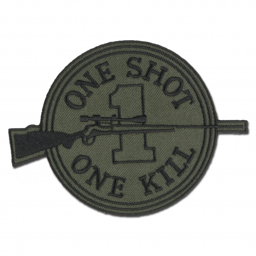 Made in Germany Знак US Textil One Shot One Kill олива 5018640