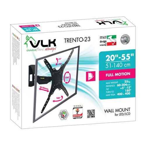 Настенный кронштейн для LED/LCD телевизоров VLK TRENTO-23 BLACK 42897179 2