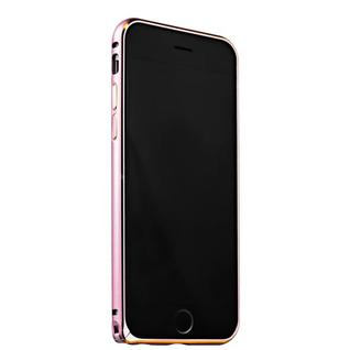 Бампер Fashion Case для iPhone 6s/ 6 (4.7) металлический сиреневый с золотой полоской
