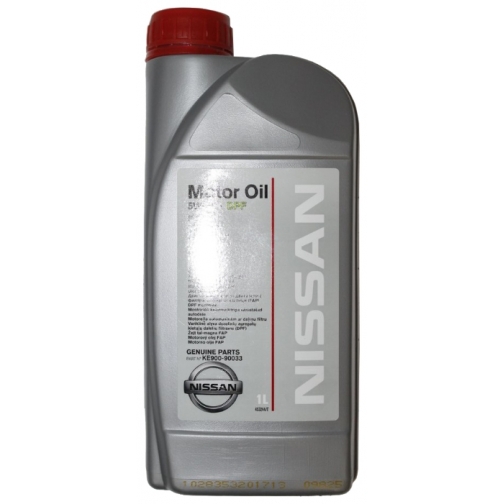 Моторное масло NISSAN 5W30 1л синтетика арт. KE90099933 5926367