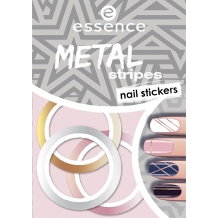 ESSENCE - Наклейки - полоски для ногтей metal stripes nail stickers 04