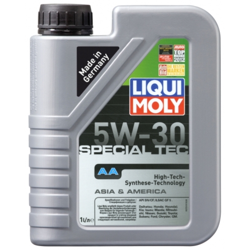 Моторное масло LIQUI MOLY Special Tec AA (Leichtlauf Special AA) 5W-30 1 литр 5927038