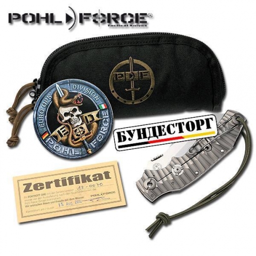 POHL-Force Нож Messer Pohlforce Foxtrott One Outdoor 37703014