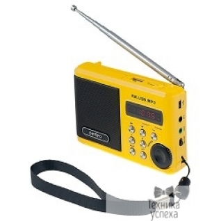 Perfeo Perfeo мини-аудио Sound Ranger, УКВ FM, MP3 (USB/TF), USB-audio, BL-5C 1000mAh, желтый (SV922YL)