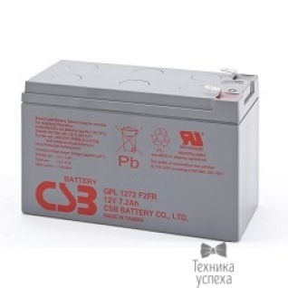 Csb CSB Батарея GPL1272 (12V 7Ah F2) (с увеличенным сроком службы 10лет))