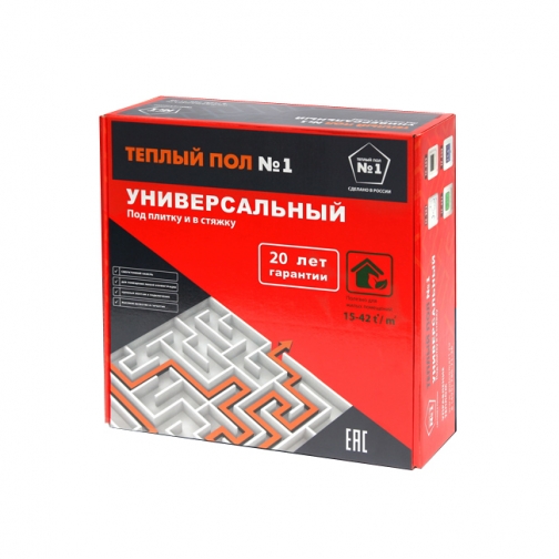 Нагревательный кабель Теплый пол №1 СТСП-2000 Теплый пол №1 5685829