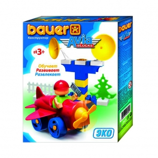 Конструктор "ЭКО" - Avia Blocks, 32 элемента Bauer