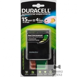 Duracell Duracell CEF27 15-min express charger + 2 х AA2500 mAh + 2 х AAA850 mAh (3/357)