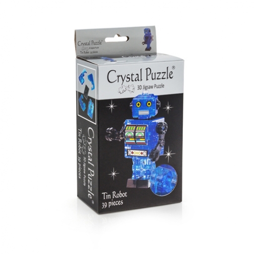 3D-пазл Tin Robot, 39 элементов Crystal Puzzle 37708580 1