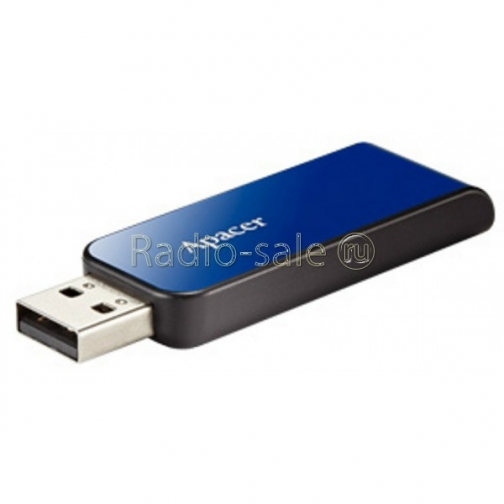 Память USB 2.0 8 GB Apacer Handy Steno AH-334, синий (AP8GAH334U-1) 1309646