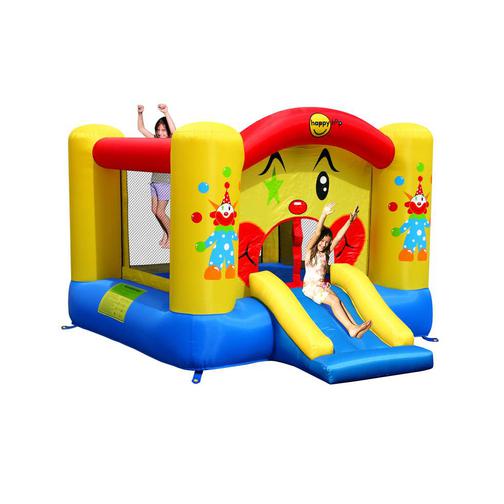 HAPPY HOP Надувной батут Happy Hop Clown Slide and Hoop Bouncer 9201 42243202