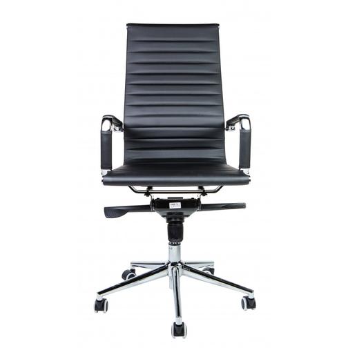 Кресло офисное Техно/ хром/черная экокожа мультиблок NORDEN Chairs 42859338 1