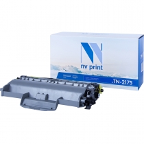 Совместимый картридж NV Print NV-TN-2175T (NV-TN2175T) для Brother HL-2140R, 2142, 2150NR, 2170WR, DCP-7030R, 7032, 7040, 7045NR 21318-02